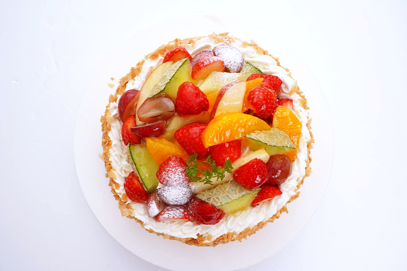 フルーツ盛り合わせのデザート